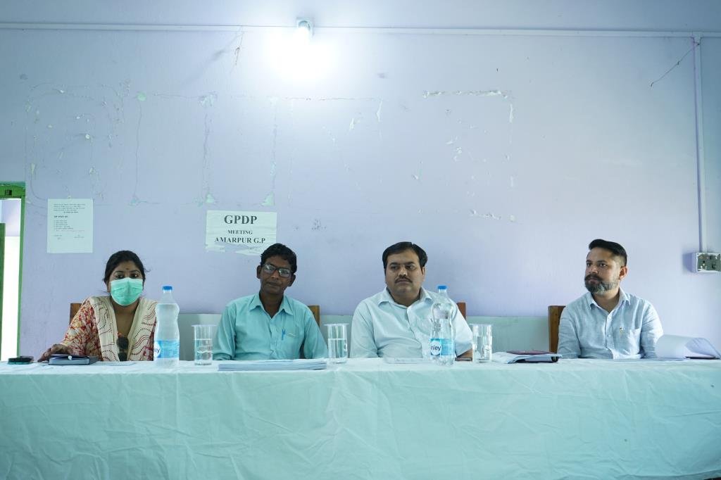 Video of Review Meeting and Inspection of Gram Panchayat - Amarpur